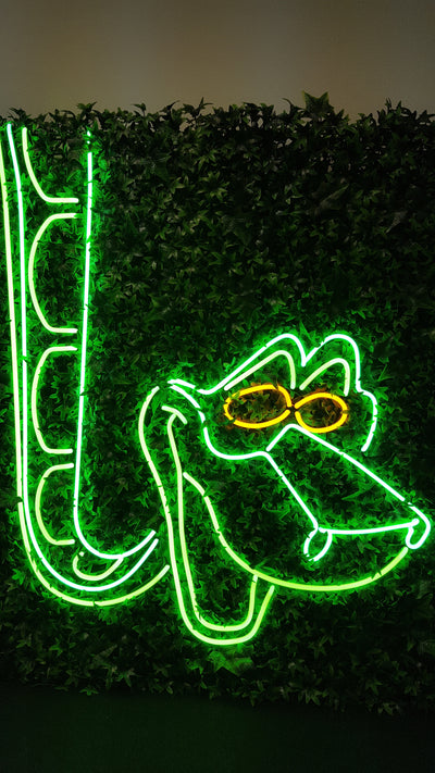 The Snake Neon Sign