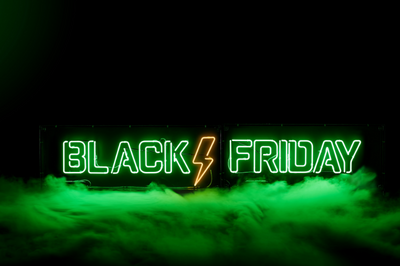 Advertise Your Black Friday Sales With A Neon Sign