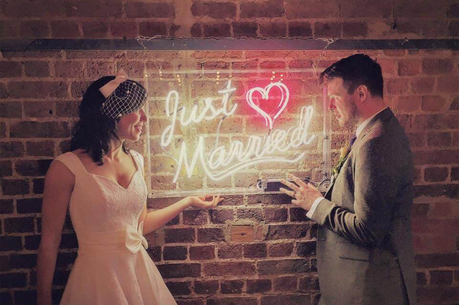 Light Up Your Wedding with Neon