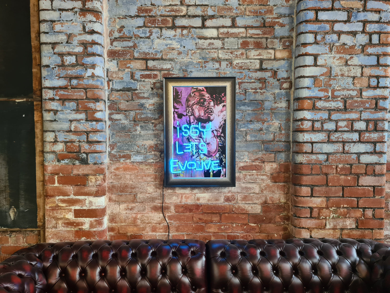 I say let's evolve Neon Artwork