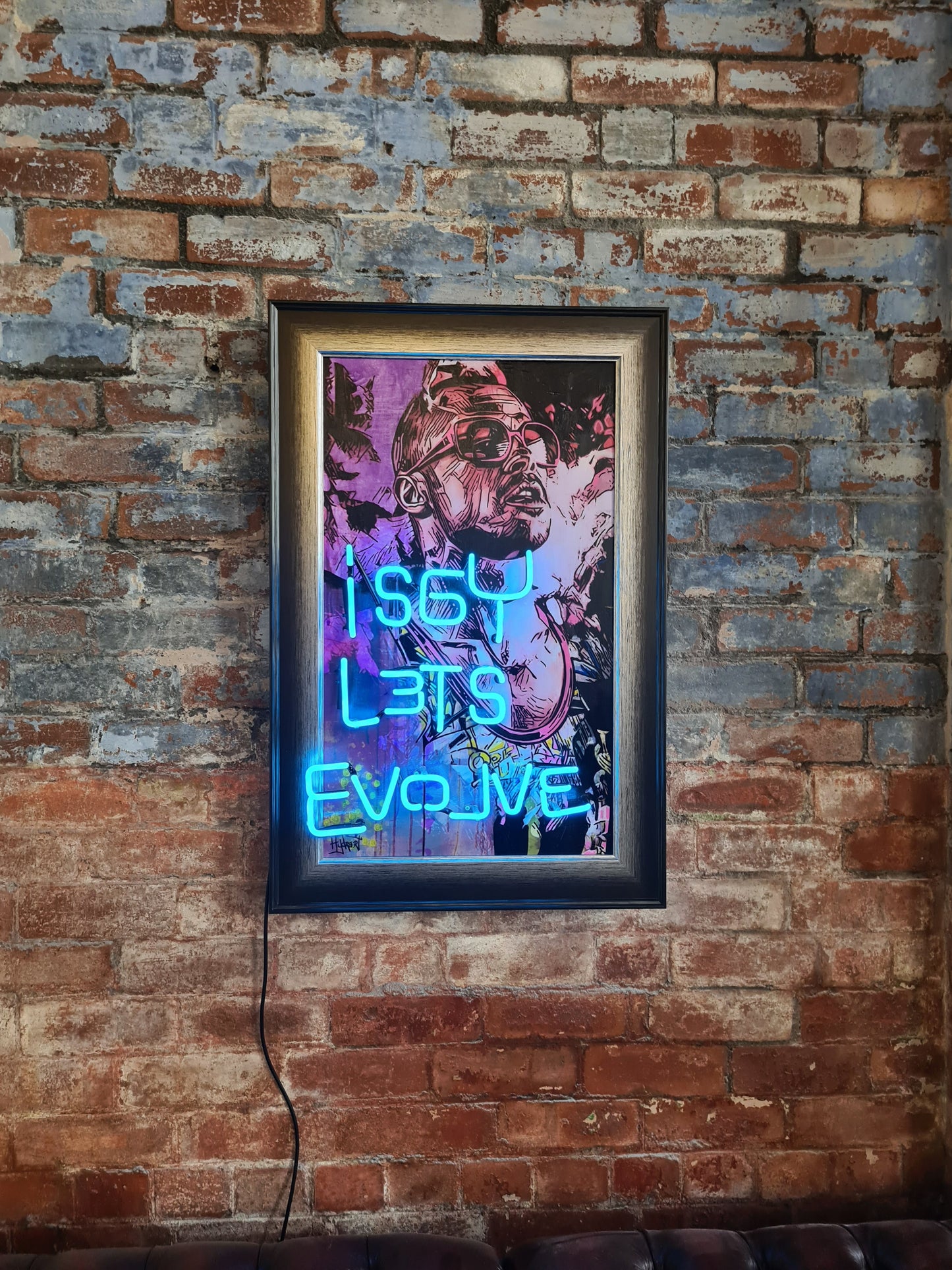 I say let's evolve Neon Artwork