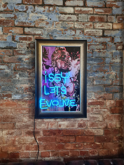 I say let's evolve Neon Artwork