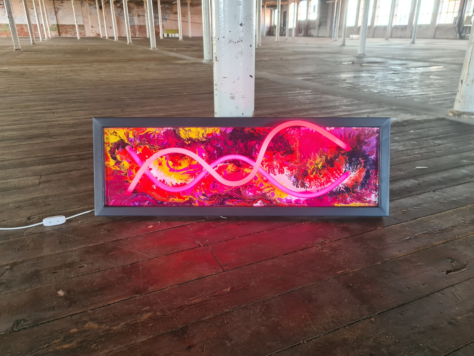 Making Waves Neon Artwork
