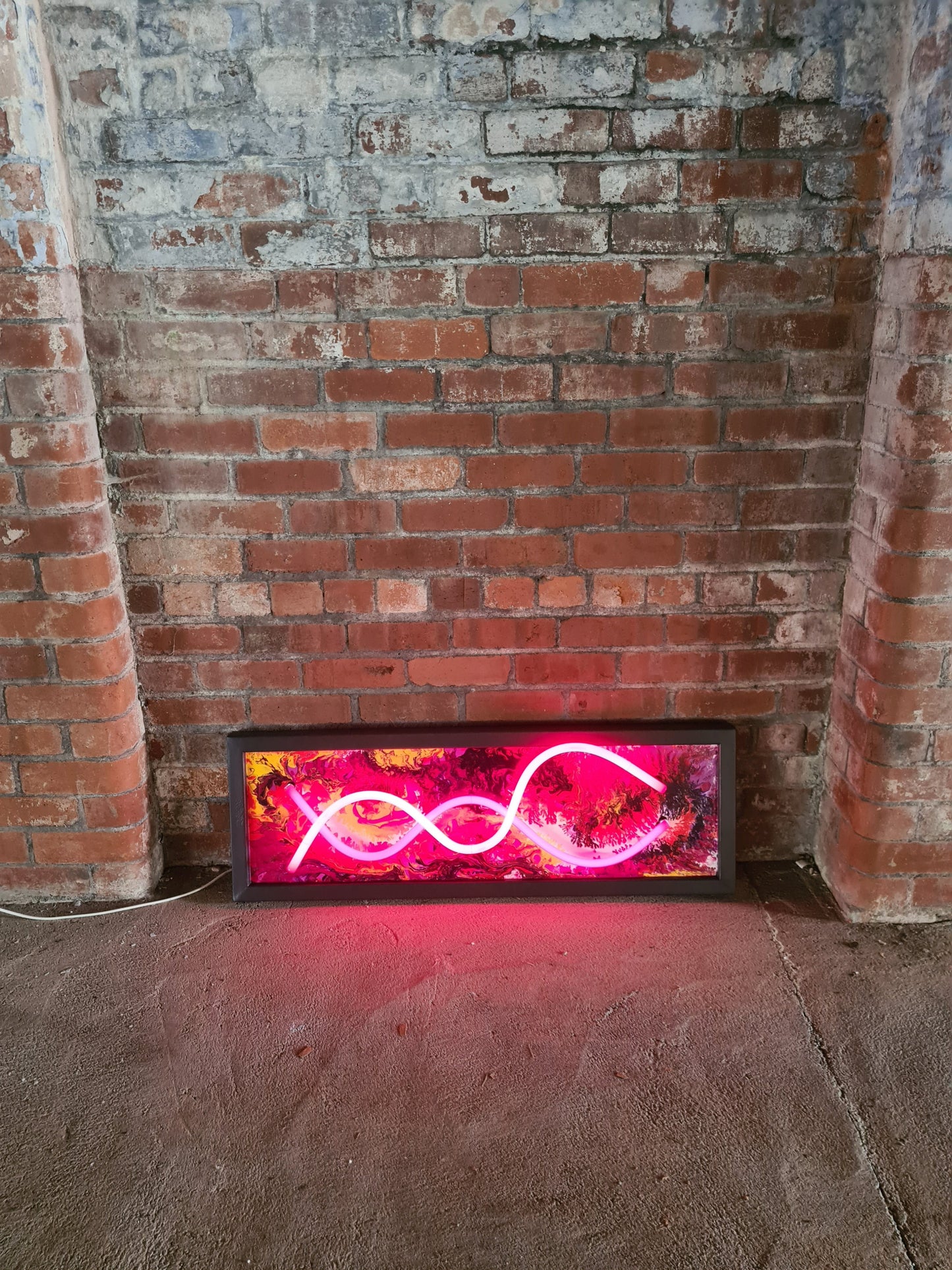 Making Waves Neon Artwork