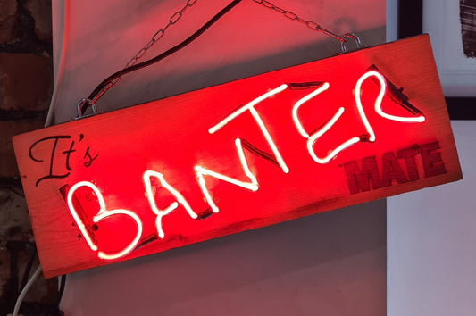BANTER Neon Sign