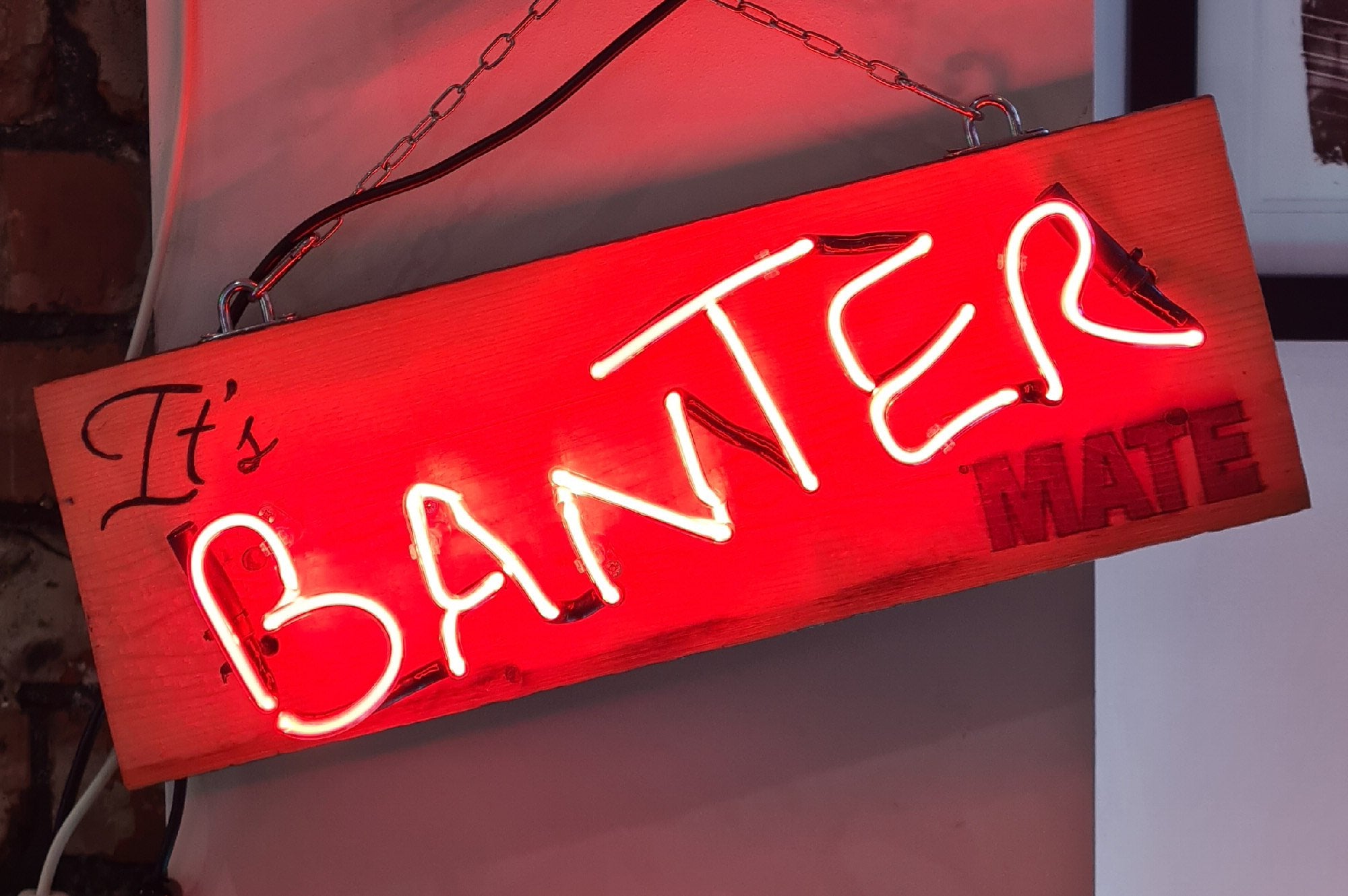 BANTER Neon Sign