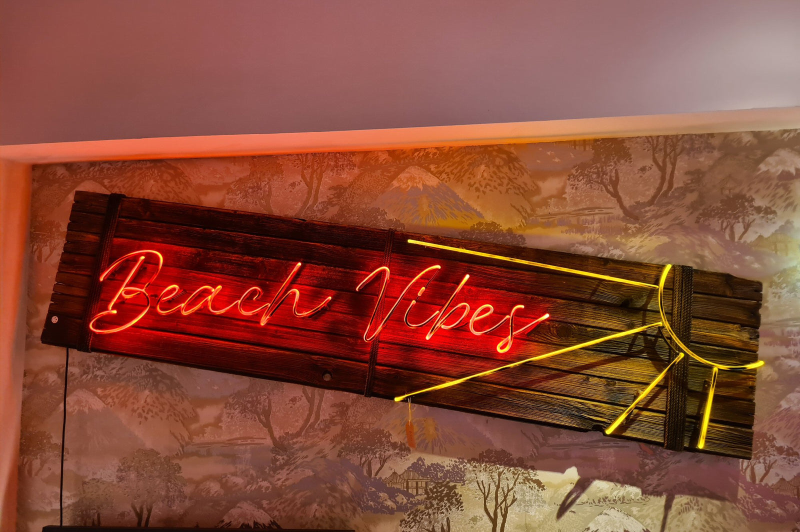 Beach Vibes Neon Sign