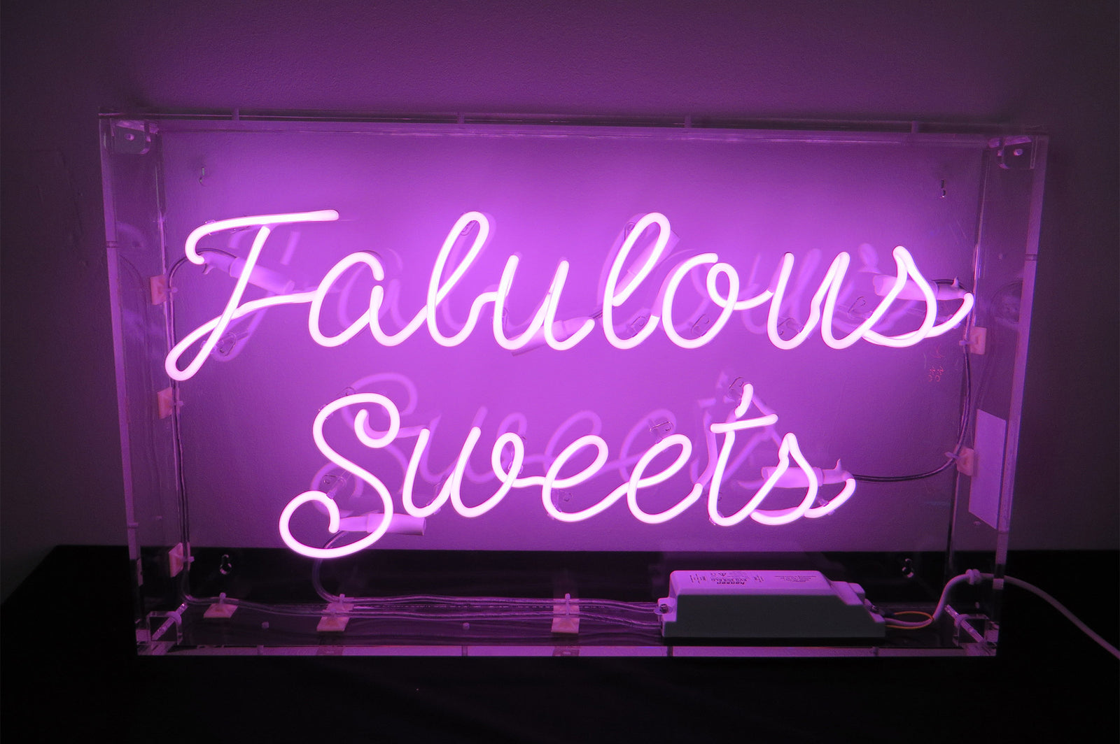 Neon Signs & Lights in Script Fonts | Neon Creations