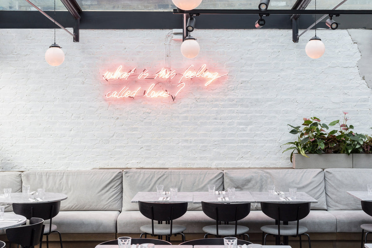 Neon Fitted Directly Onto Wall