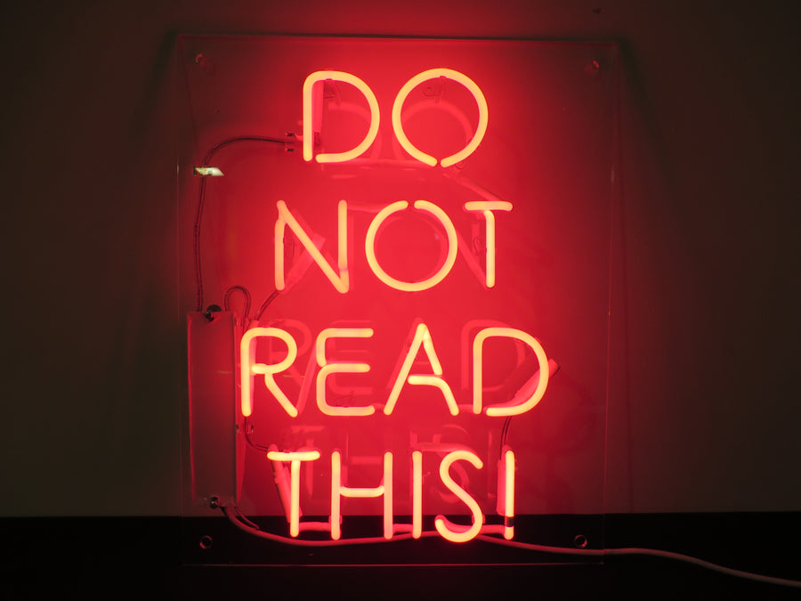 Neon Signs We Have Made