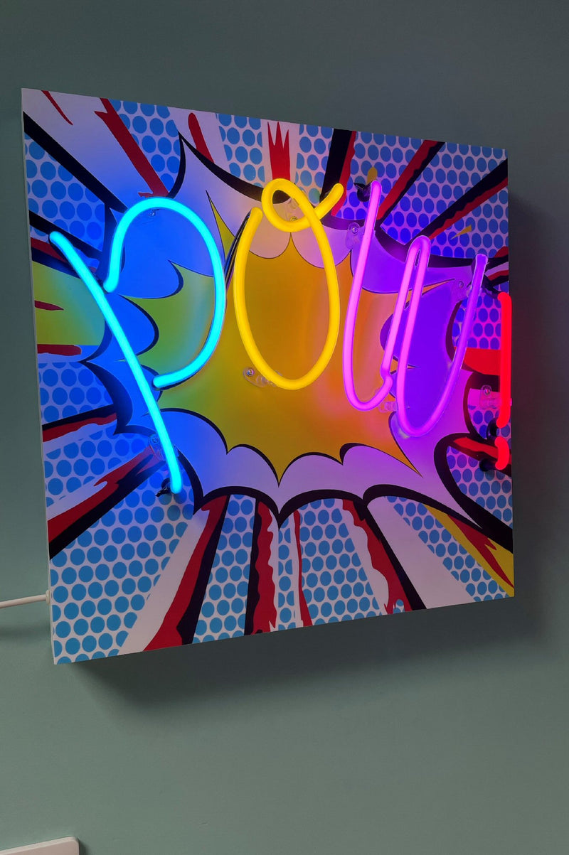 Pow! Neon Sign (Large)