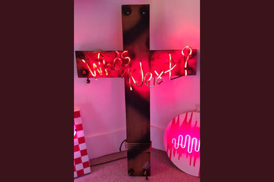 Who's Next?  Neon Sign
