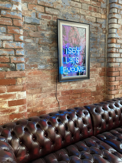 I say let's evolve Neon Artwork
