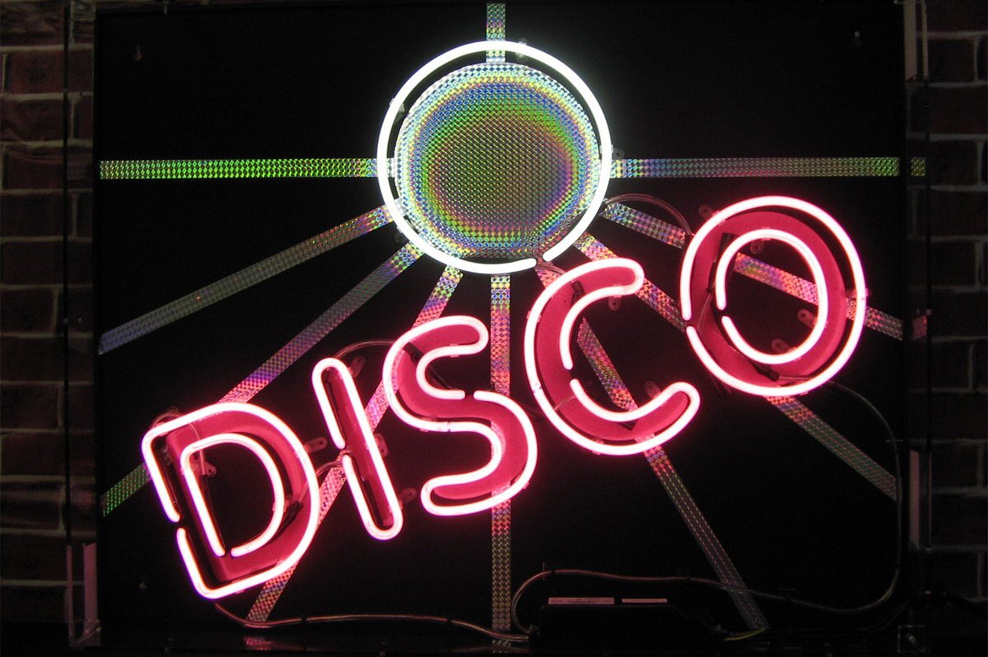 Neon sales disco light