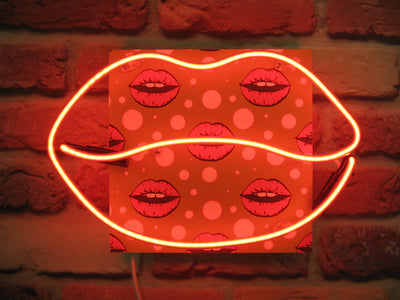 Lips Neon Sign