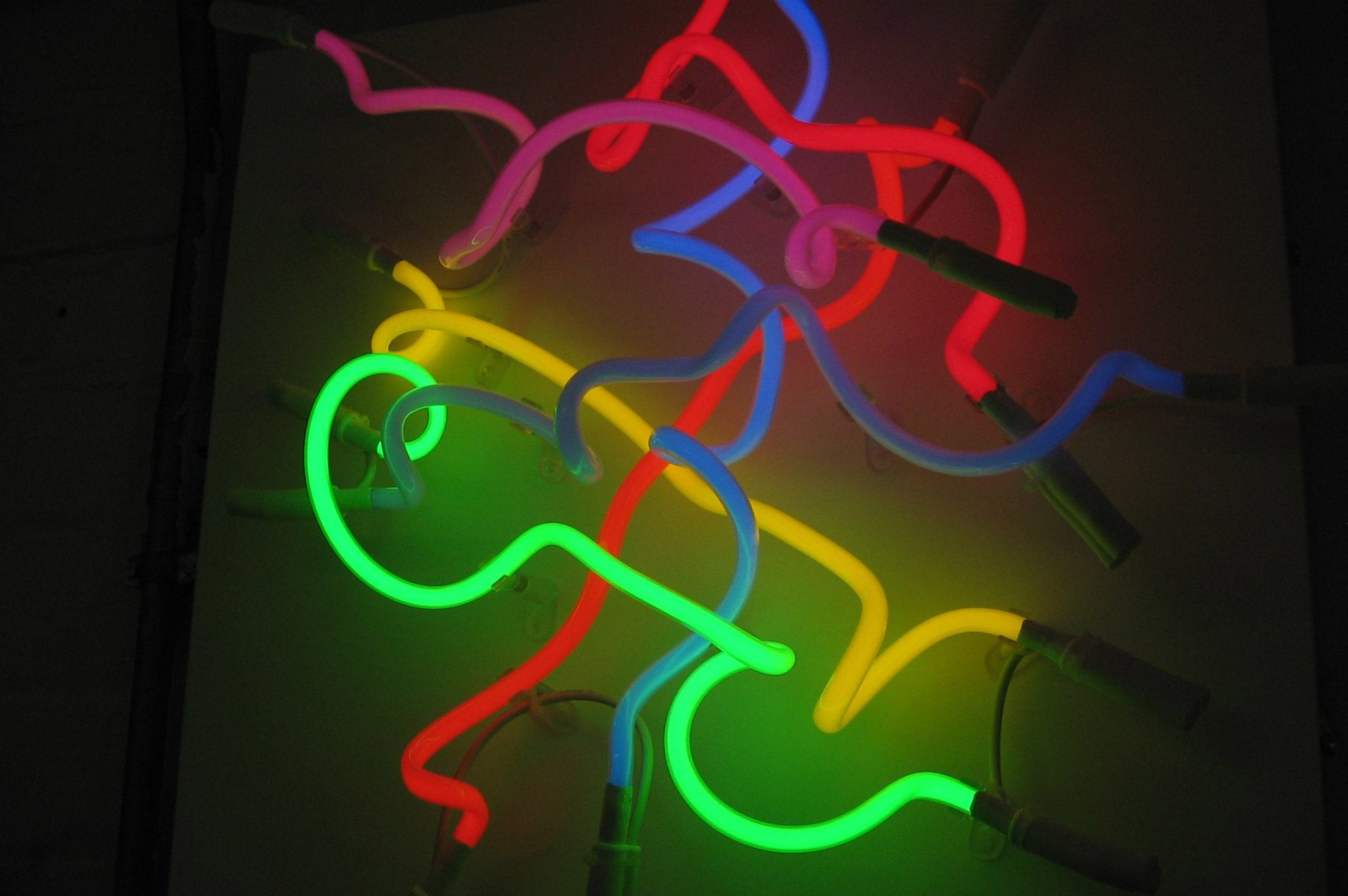 3D Neon Rainbow Sign