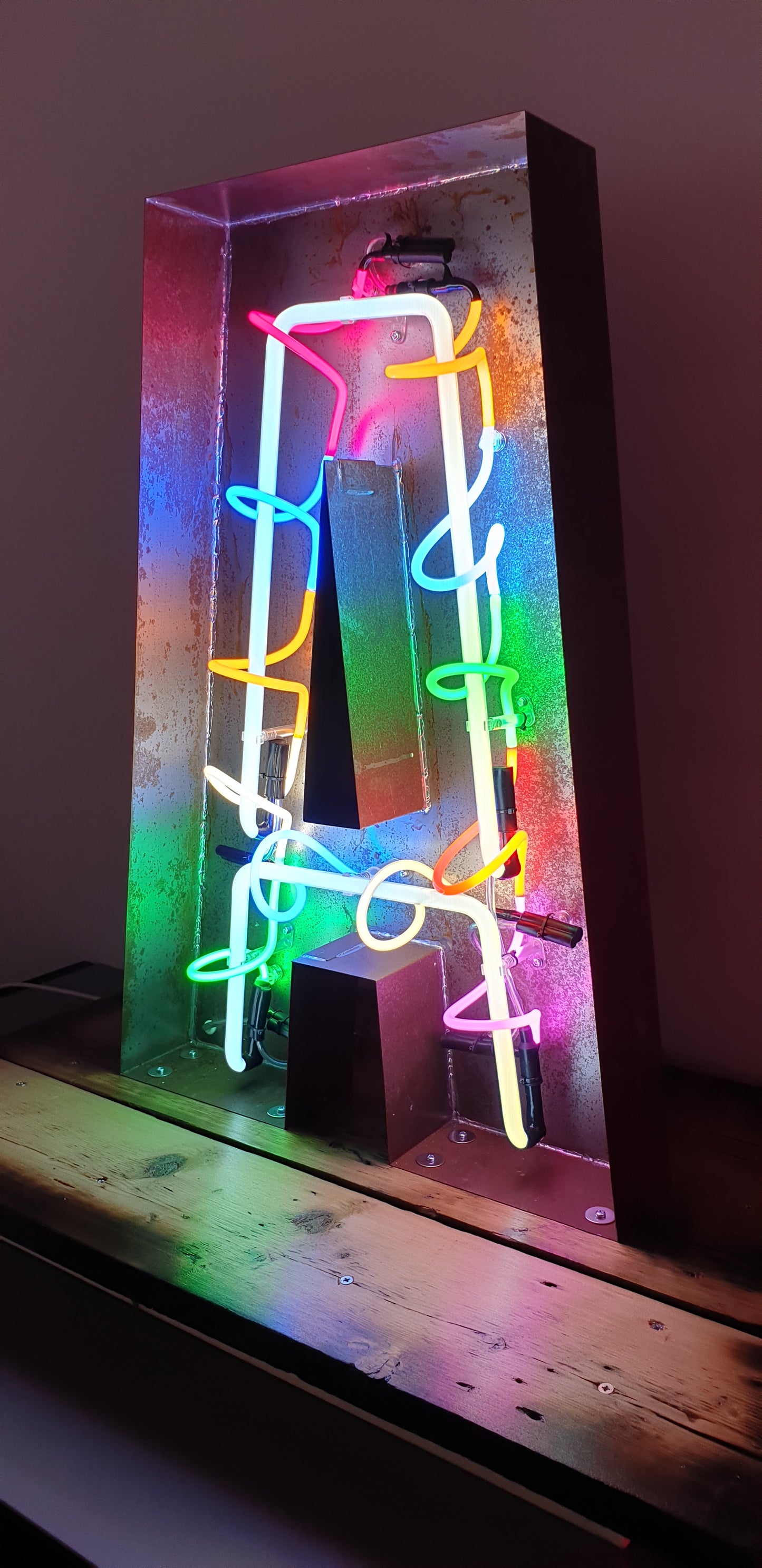 The Letter "A" Neon Sign