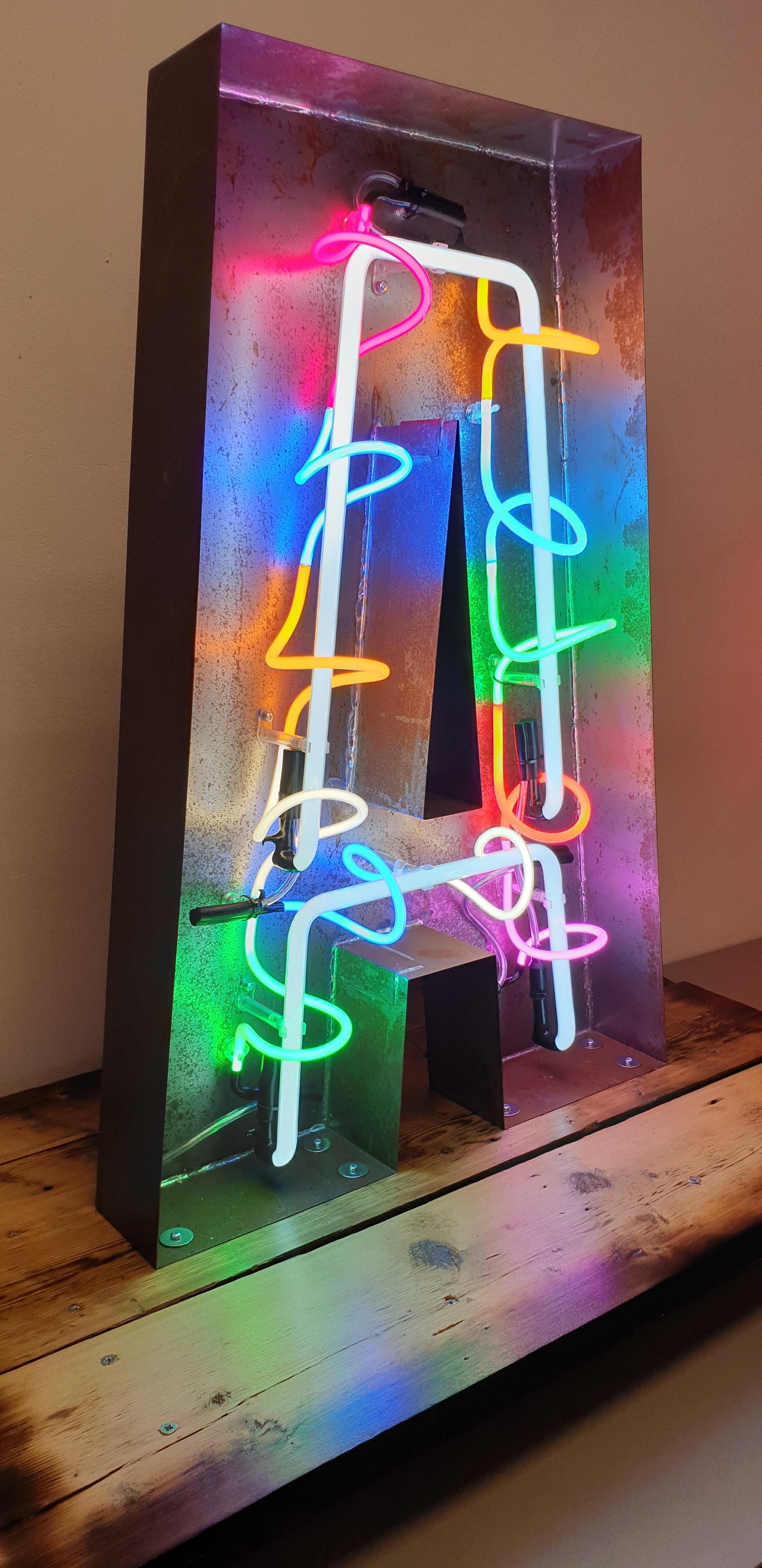 The Letter "A" Neon Sign
