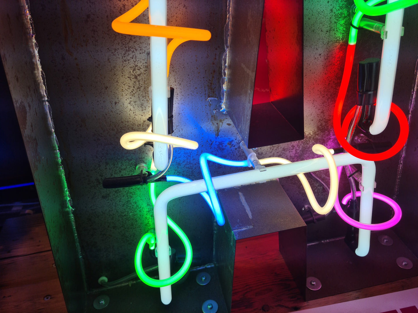 The Letter "A" Neon Sign