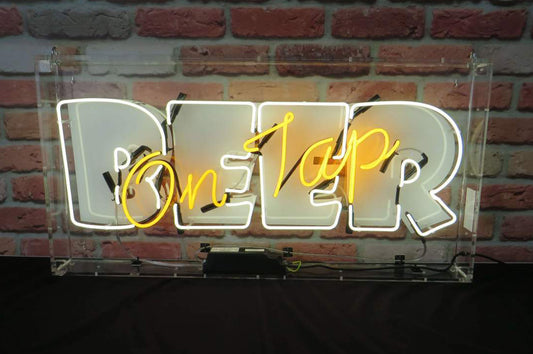 Beer On Tap Neon Sign
