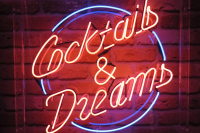 Cocktails & Dreams Neon Sign