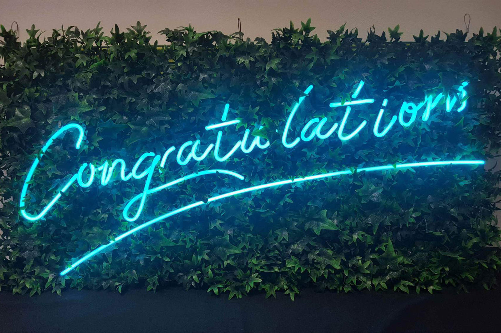 Congratulations Neon Sign