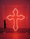 Crucifix Neon Sign