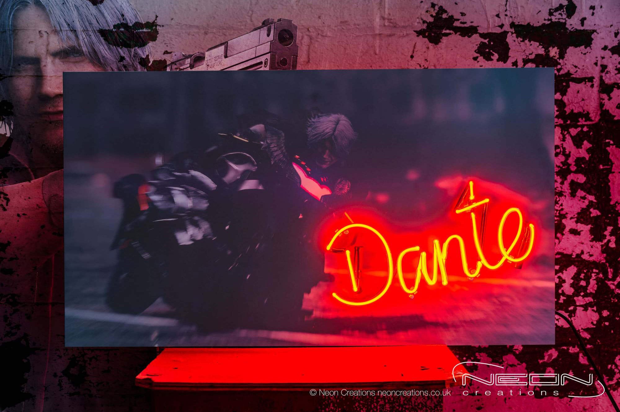 Dante – Red Neon Sign