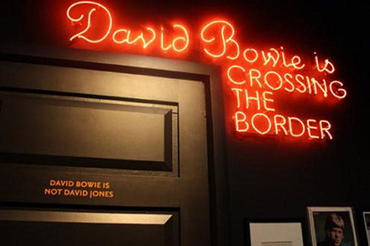 David Bowie Neon Sign
