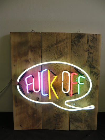 Fuck Off Neon Sign
