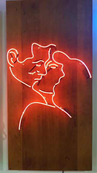 The Kiss Neon Sign