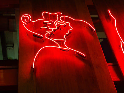 The Kiss Neon Sign