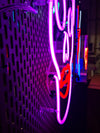 Lippy Skull Neon Sign