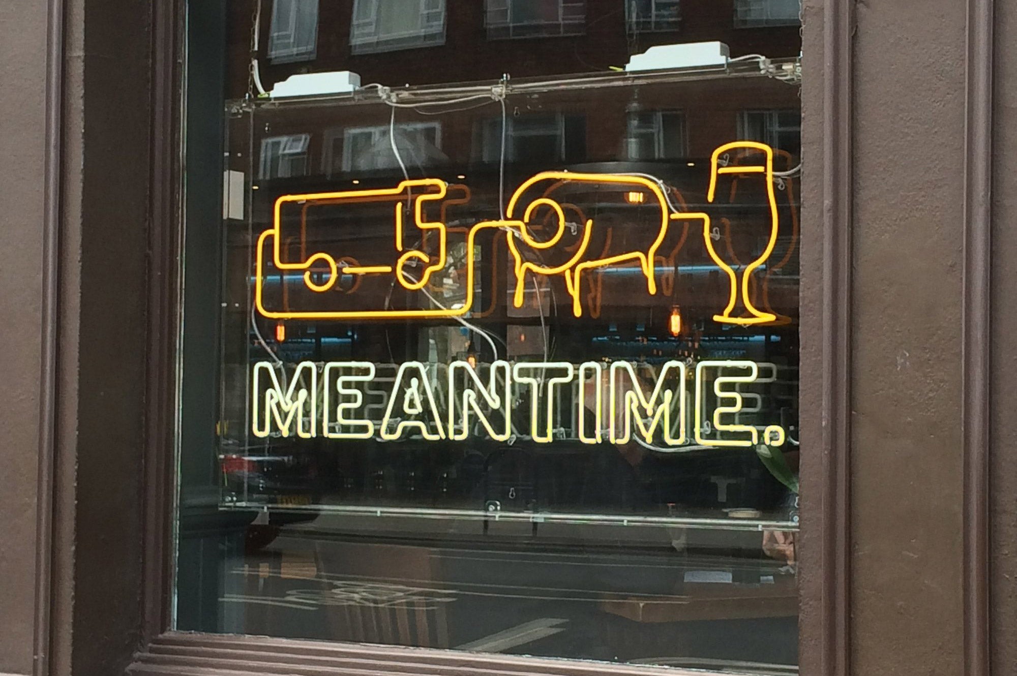 Meantime Neon Sign