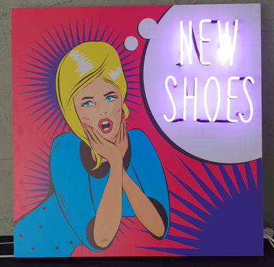NEW SHOES Neon Sign