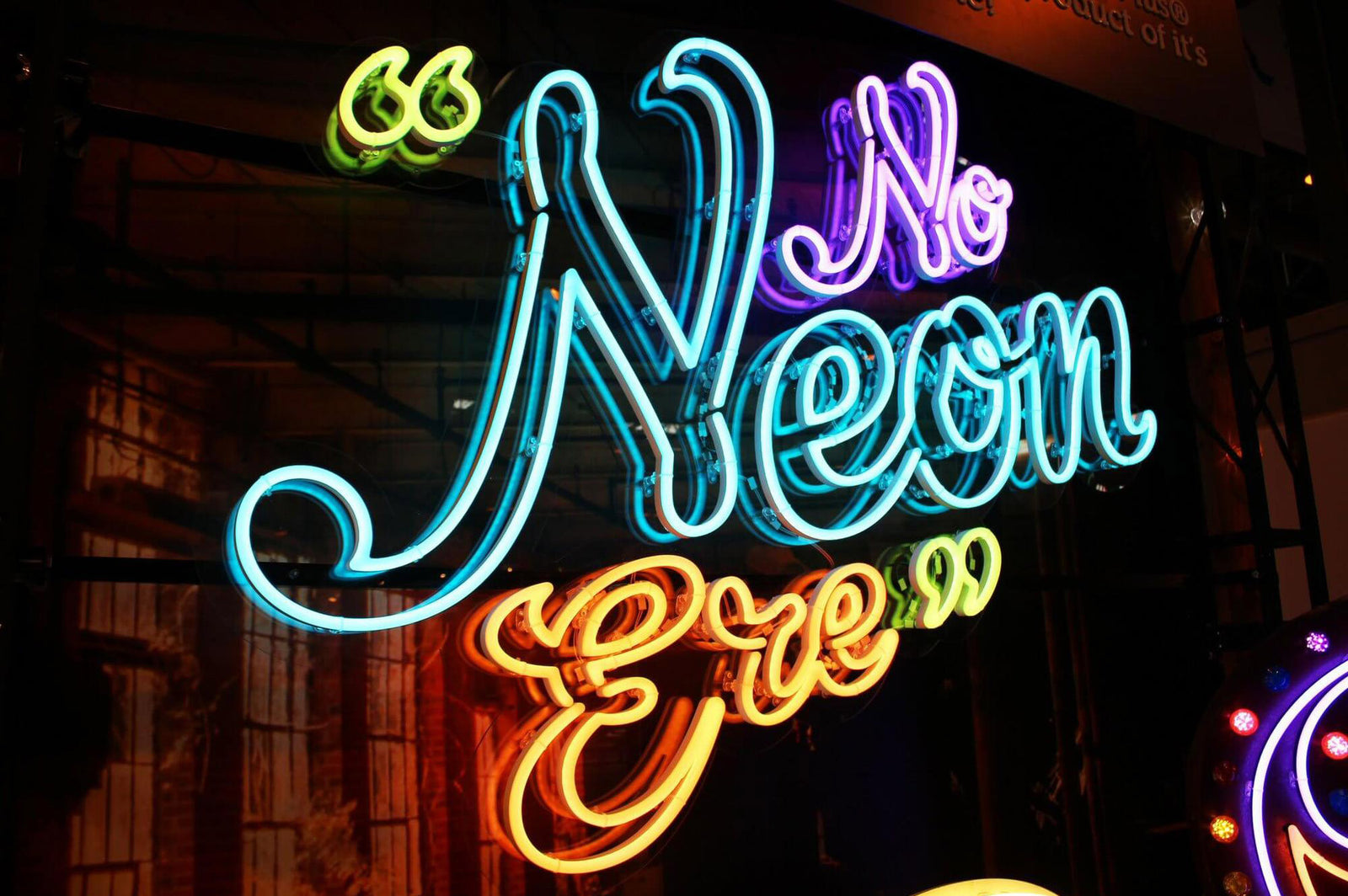 No Neon Ere Premium LED Sign