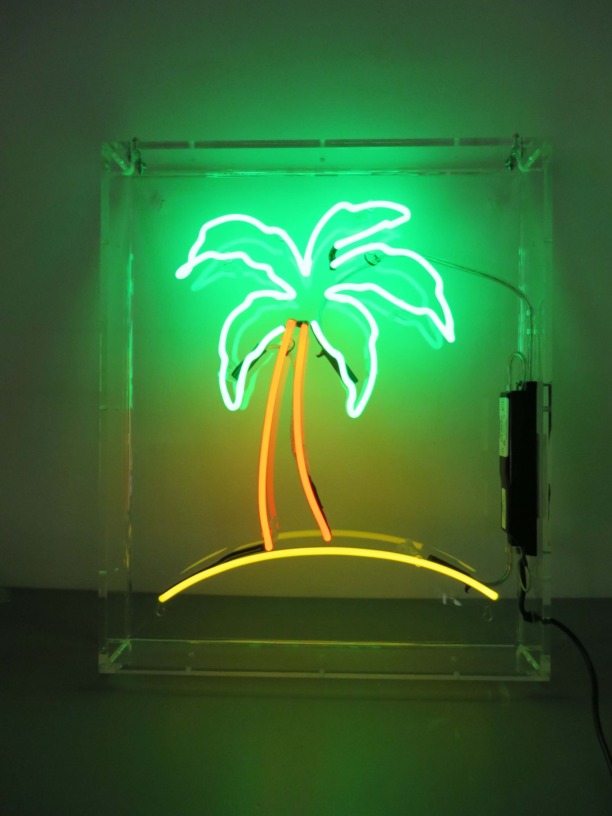 Palm Tree Led Sign Sign With Palm Tree