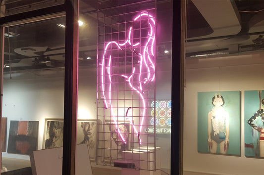 The Pink Lady Neon Sign