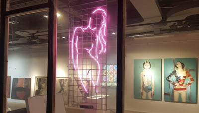 The Pink Lady Neon Sign