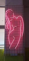 The Pink Lady Neon Sign