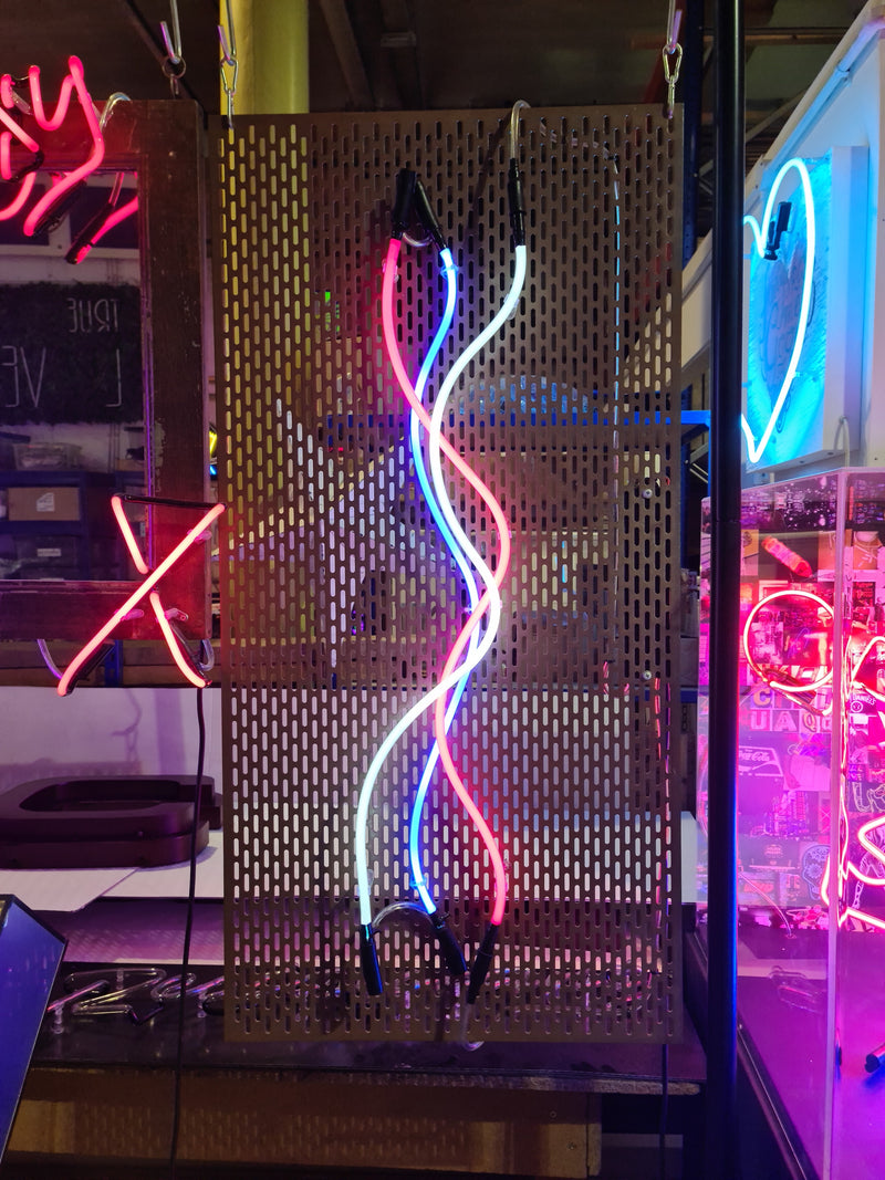 Red, White & Blue Neon Sign