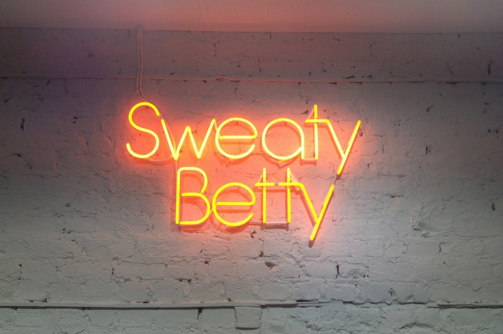 Sweaty Betty Neon Sign