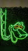 The Snake Neon Sign