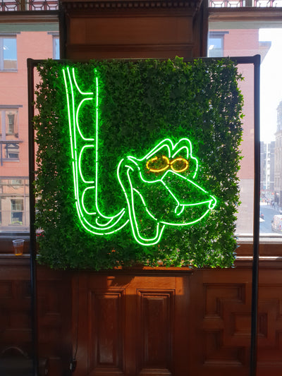 The Snake Neon Sign