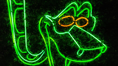 The Snake Neon Sign