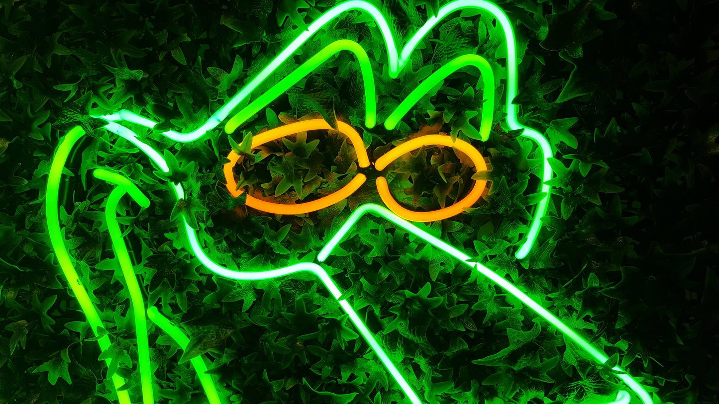 The Snake Neon Sign