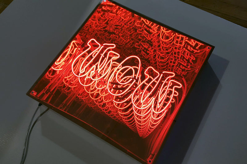 Wow Infinity Box Neon Sign