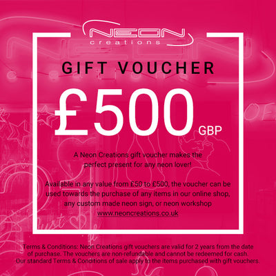 Neon Creations Gift Card