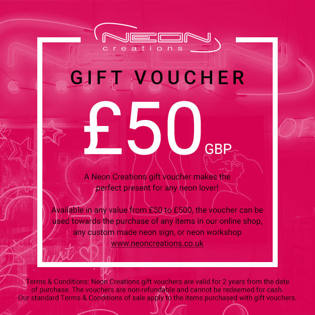 Neon Creations Gift Card